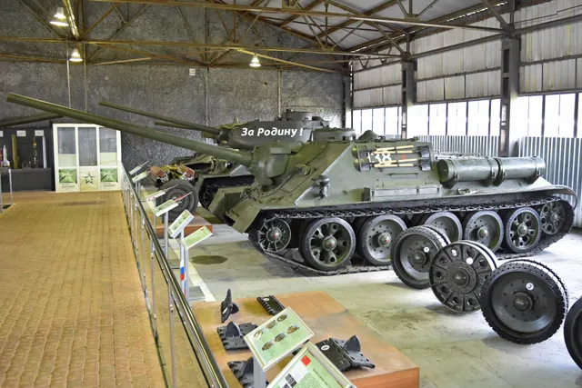 100 mm D-10 tank gun, 100 mm rifled tank and anti-tank gun, Artillery - view 1