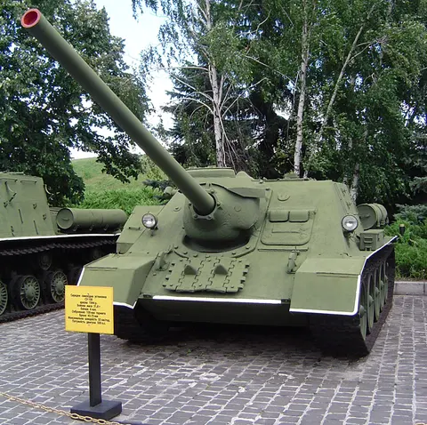 100 mm D-10 tank gun, 100 mm rifled tank and anti-tank gun, Artillery