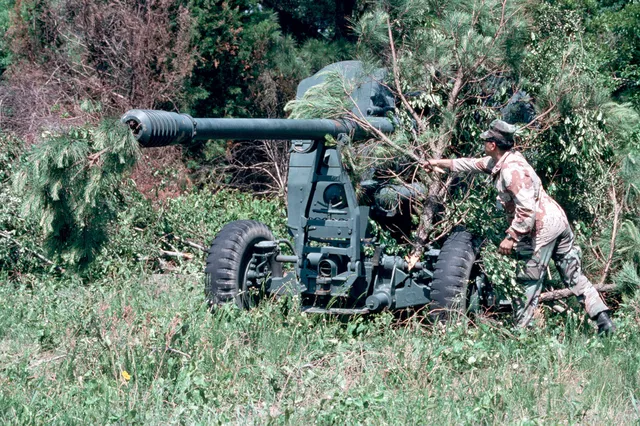 100 mm KS-19 anti-aircraft gun, Towed 100 mm anti-aircraft gun, Air Defense - view 2
