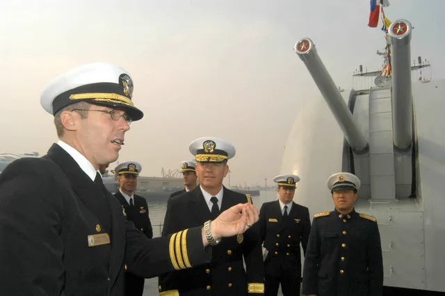 100 mm Type 79 naval gun, Twin 100 mm shipboard dual-purpose gun mount, Naval Systems - view 2