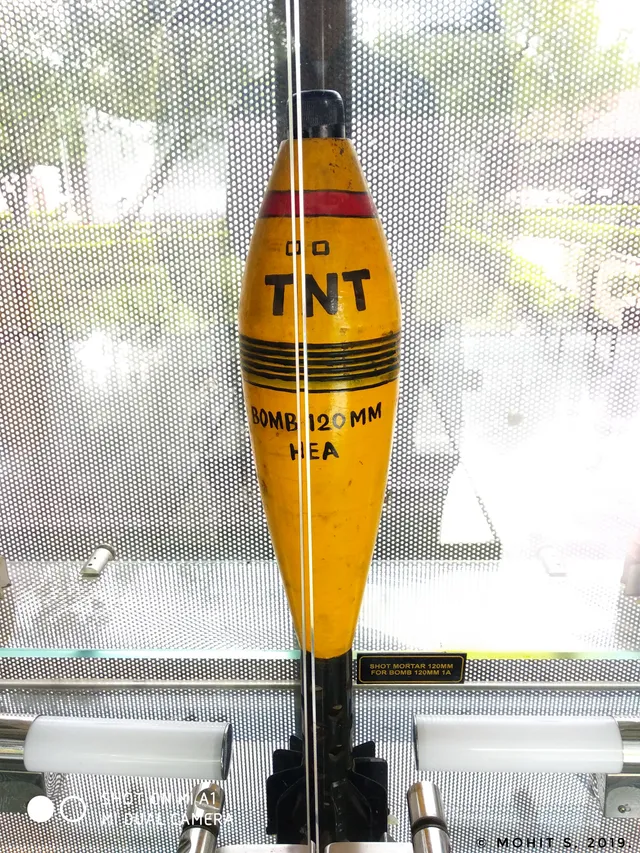 120 mm HAL-20 mortar shell with fuze UT M88 P2, 120 mm thermobaric mortar shell, Munitions - view 1