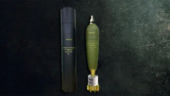 120 mm HE M62P8 mortar shell, 120 mm high-explosive mortar shell, Munitions - view 1