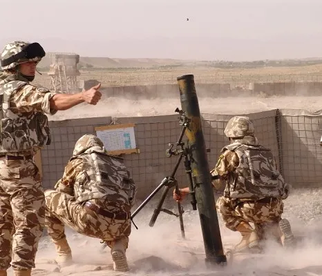 120 mm M1982 mortar, 120 mm towed heavy mortar, Artillery - view 2