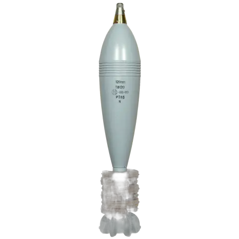 120 mm round with thermobaric bomb, 120 mm thermobaric mortar round, Munitions