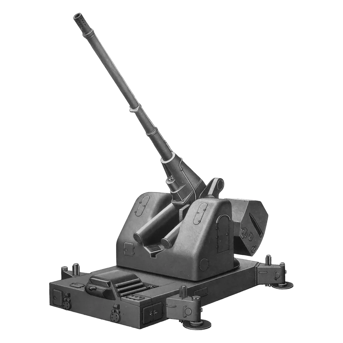 120mm FAK-120, Prototype 120 mm/46 automatic anti-aircraft field gun, Air Defense