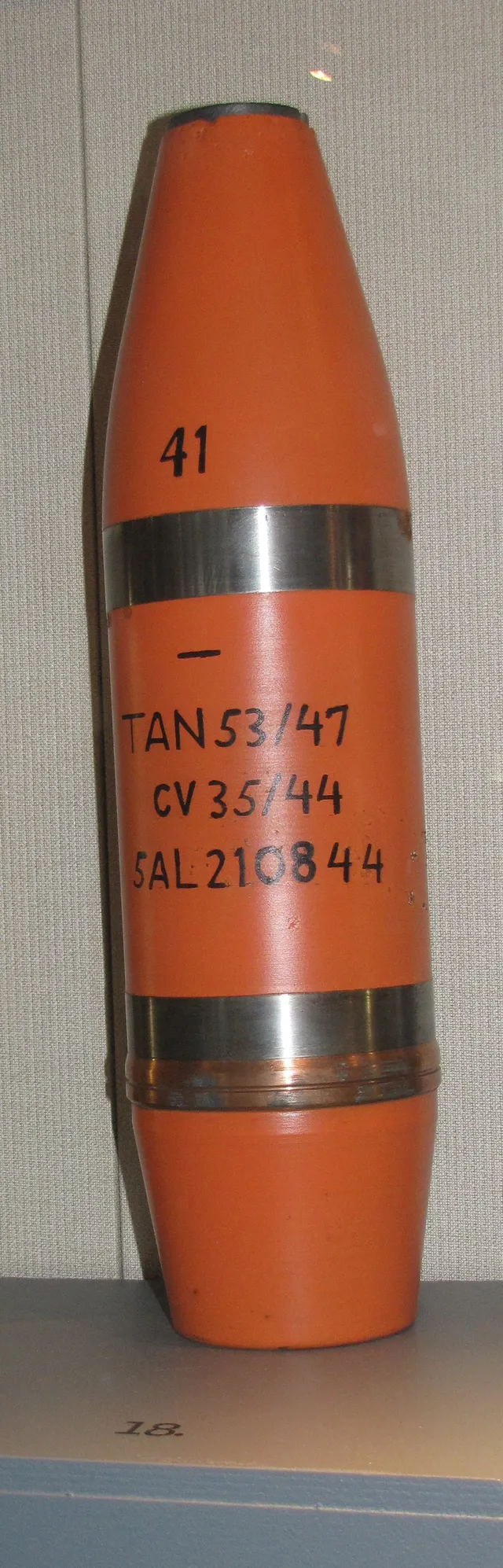 Cartridge 122 mm HE with full charge, 122 mm separate-loaded high-explosive cartridge, Munitions - view 1