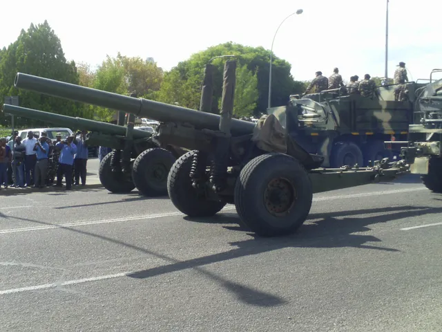 140mm BL 5.5-inch gun, Towed medium gun-howitzer, Artillery - view 2