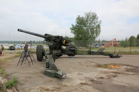 155mm Tampella M-83, 155 mm towed gun-howitzer, Artillery