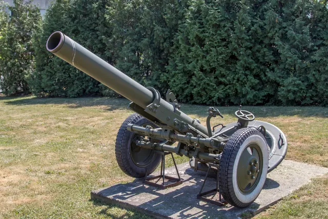 160mm PM-43, 160 mm towed heavy mortar, Artillery - view 2