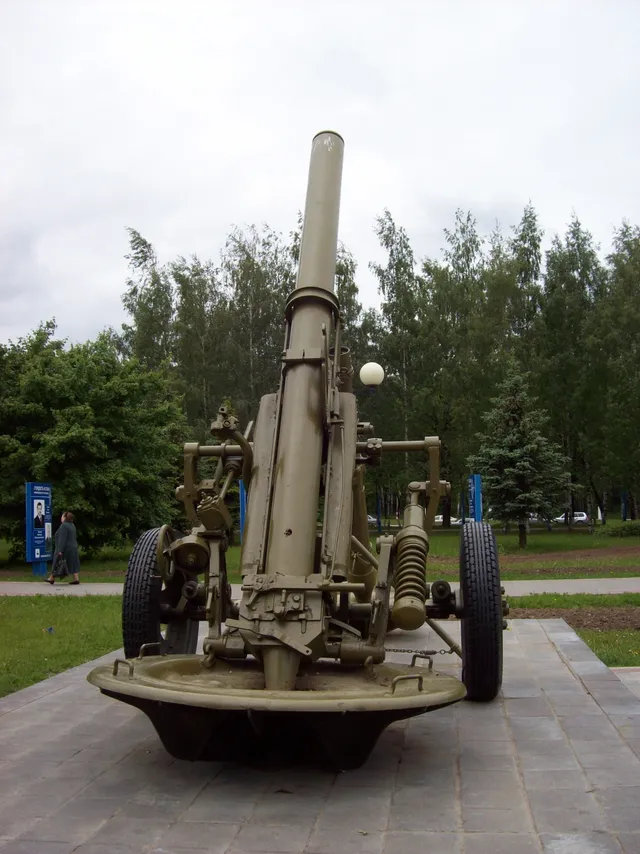 160mm PM-43, 160 mm towed heavy mortar, Artillery - view 1