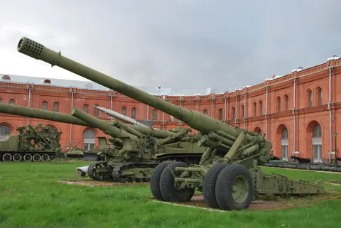 180 mm gun S-23, 180 mm towed heavy gun, Artillery