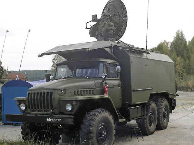1B44-1 RPMK-1 Ulybka radiosonde weather radar, Mobile radiosonde weather radar complex, Support Equipment - view 1