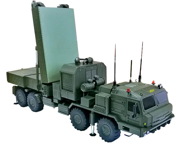 1K148 Yastreb-AV, Self-propelled counter-battery artillery reconnaissance radar complex, Electronic Warfare - view 2