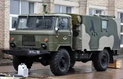 1V110 BM-21 Grad battery command vehicle, Artillery battery command and fire-control vehicle, Support Equipment