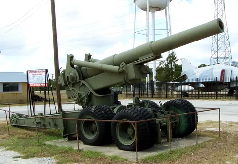 203mm M115, 203 mm towed heavy howitzer, Artillery