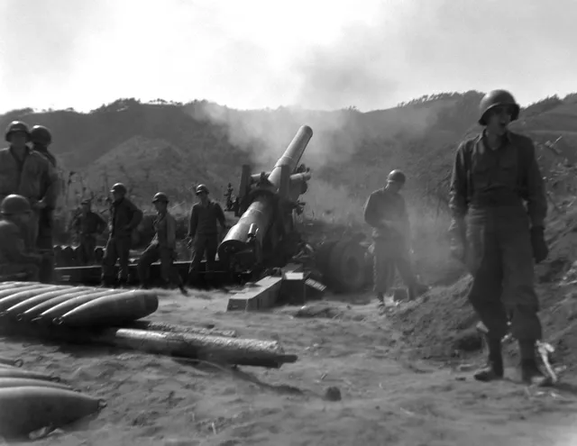 203mm M115, 203 mm towed heavy howitzer, Artillery - view 2