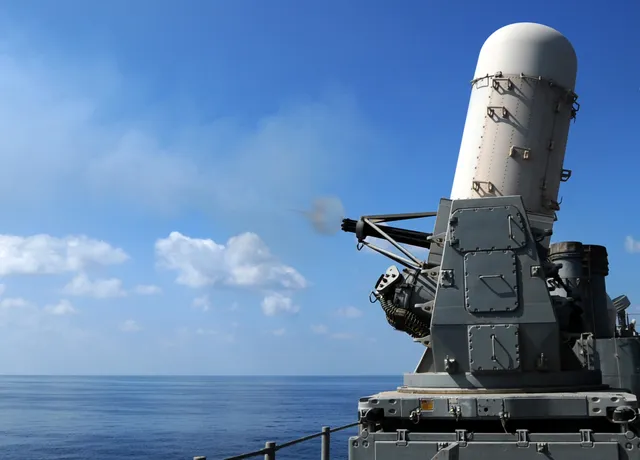 20mm Mk 15 Phalanx, Shipboard close-in weapon system, Naval Systems - view 1
