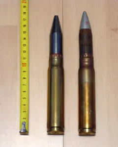 20x110mm Hispano projectiles, 20 mm cannon ammunition, Munitions