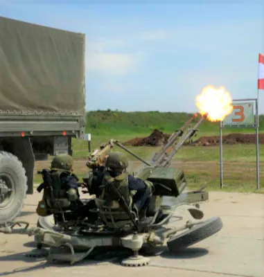 2A14 23 mm cannon, 23 mm gas-operated autocannon, Air Defense - view 1