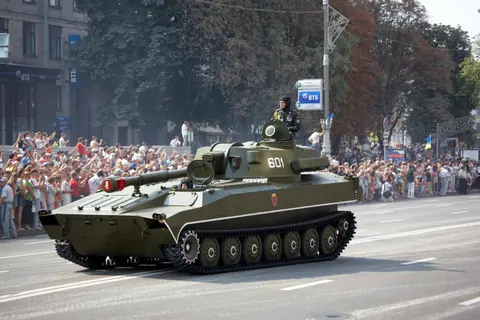 2S1 Gvozdika, 122 mm tracked self-propelled howitzer, Artillery