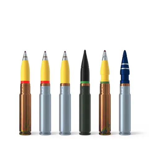 30x165 mm ammunition, 30x165 mm autocannon ammunition family, Munitions
