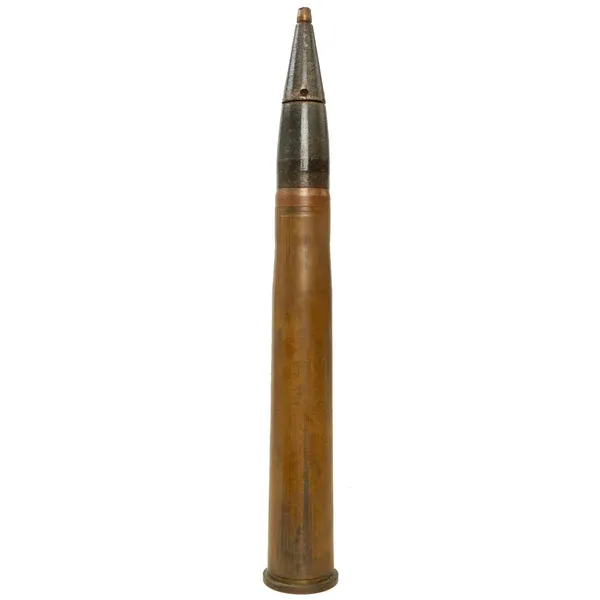 37 mm OR-167N (M1939) projectile, 37 mm fragmentation projectile with tracer and self-destruct, Munitions - view 1