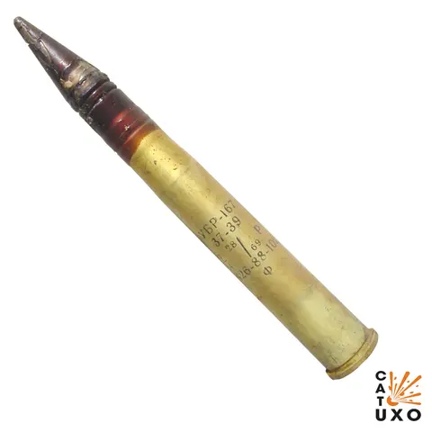37mm BR-167 (M1939) projectile, 37x252mmSR AP-T solid-shot projectile, Munitions
