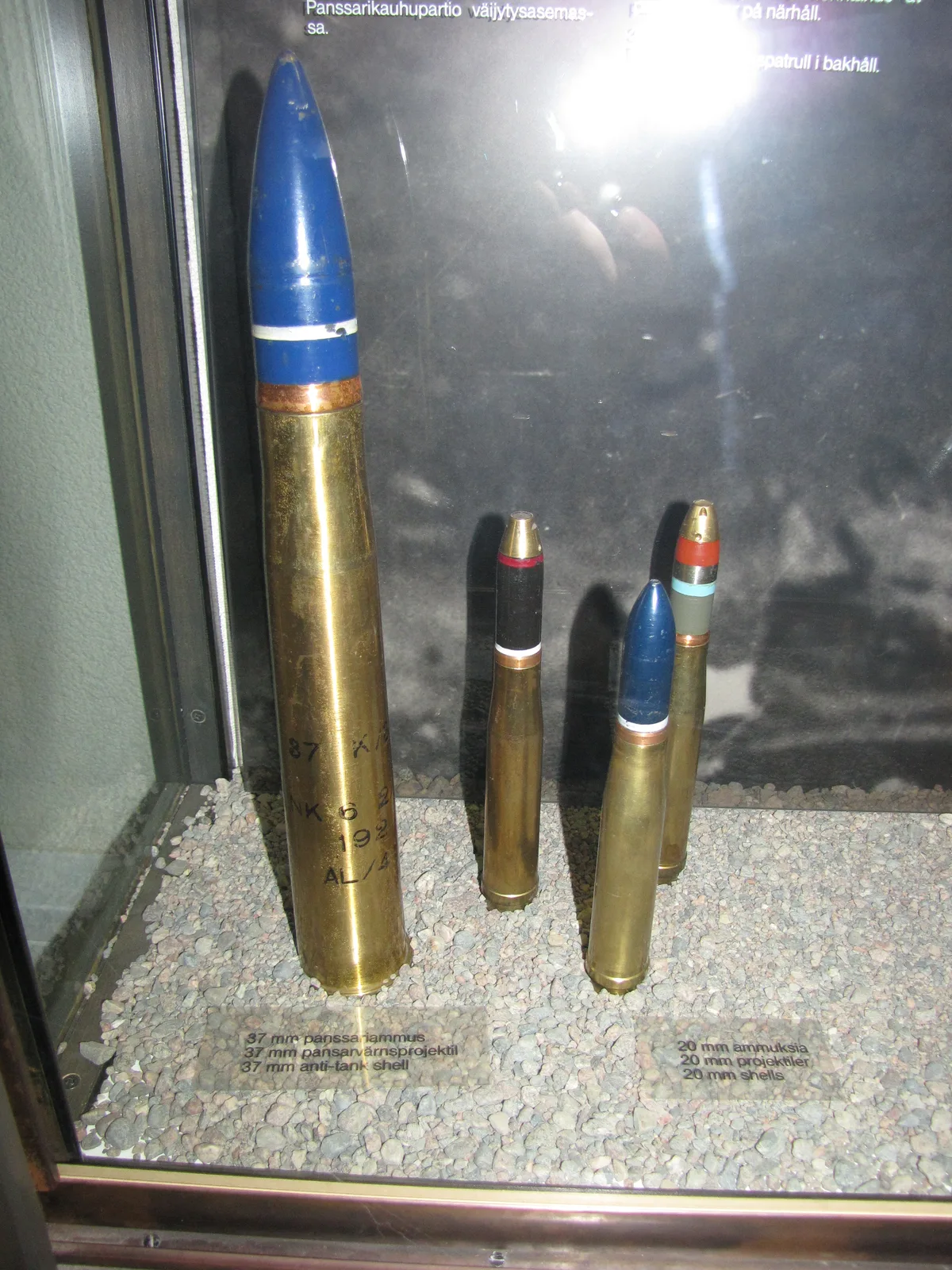37mm OR-167 (M1939) projectile, 37x252mmSR FRAG-T projectile, Munitions