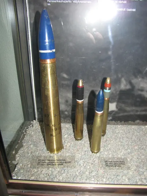 37mm OR-167 (M1939) projectile, 37x252mm FRAG-T projectile, Munitions