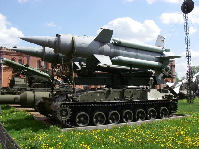 3M8 anti-aircraft guided missile, Soviet ramjet-powered surface-to-air missile carried and launched by the 2K11 Krug system, Munitions - view 1