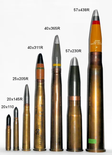 40 mm Multi-purpose Tracer round, 40 mm L/70 multi-purpose tracer round, Munitions - view 1