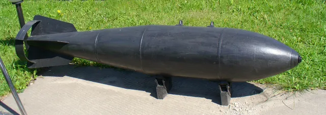 500 kg bomb, Unguided air-dropped bomb, Munitions - view 2