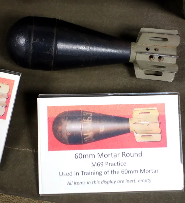 60 mm M62 practice shell, 60 mm practice mortar shell, Munitions - view 1