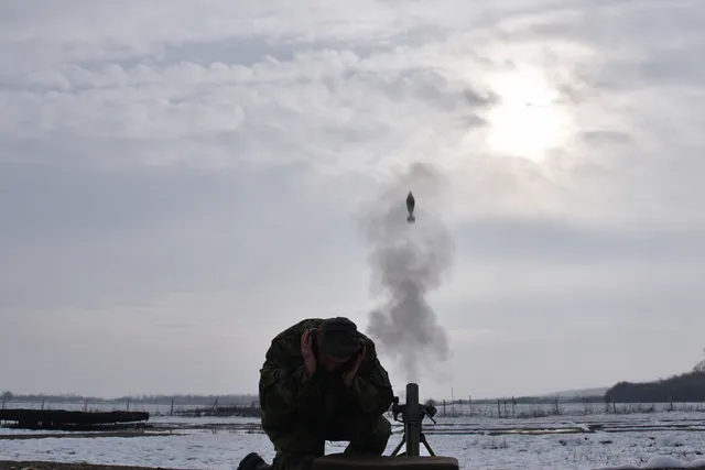 60 mm M73 HE mortar shell, 60 mm high-explosive mortar shell, Munitions - view 1
