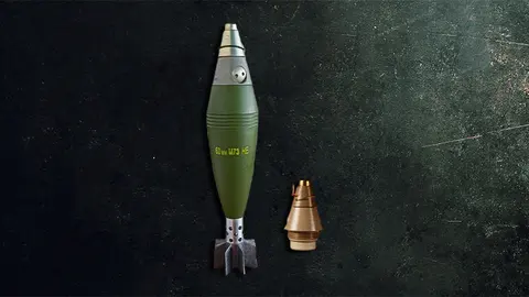 60 mm M73 HE mortar shell, 60 mm high-explosive mortar shell, Munitions