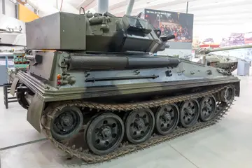 76 mm L23A1 gun, 76 mm low-velocity tank gun, Artillery