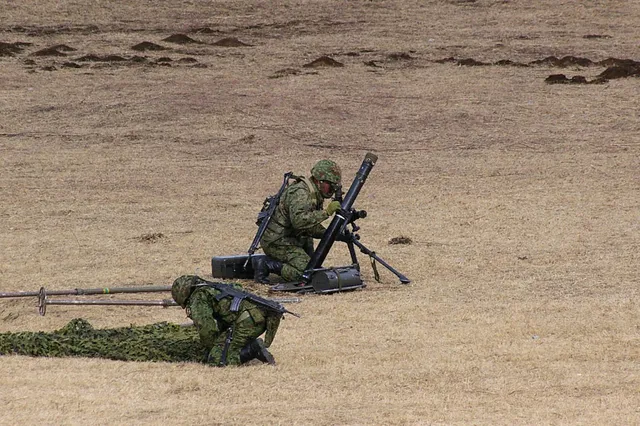 81/82 mm mortar, 81/82 mm crew-served medium mortar, Artillery - view 2