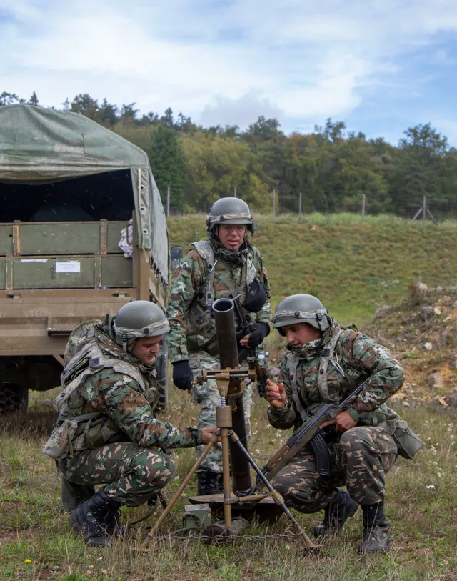 82 mm M69 mortar, 82 mm smoothbore infantry mortar, Artillery - view 1