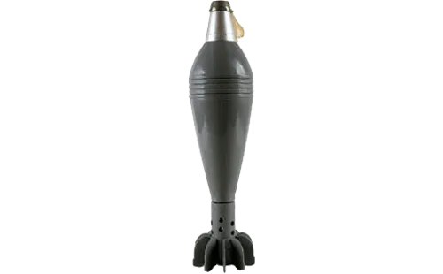 82mm Mortar Round VO-832DU, 82 mm high-explosive mortar bomb / mortar round, Munitions - view 1