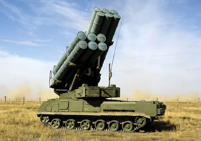 9A316M launcher, Tracked Buk-M3 transporter erector launcher, Air Defense - view 1