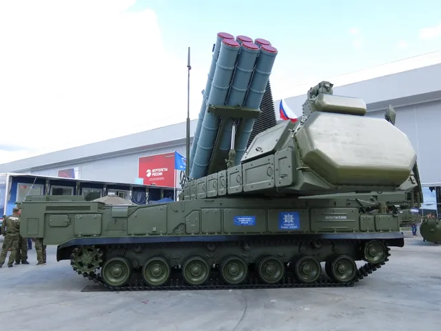 9A317M TELAR, Tracked Buk-M3 transporter erector launcher and radar, Air Defense - view 1
