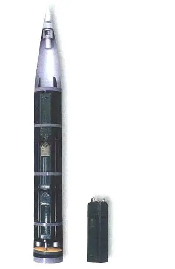 9M59 anti-tank mine rocket, 220 mm cargo rocket carrying anti-tank mines with directional charges, Munitions