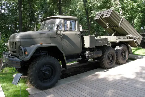 9P138 Grad-1, 122 mm multiple rocket launcher, Artillery