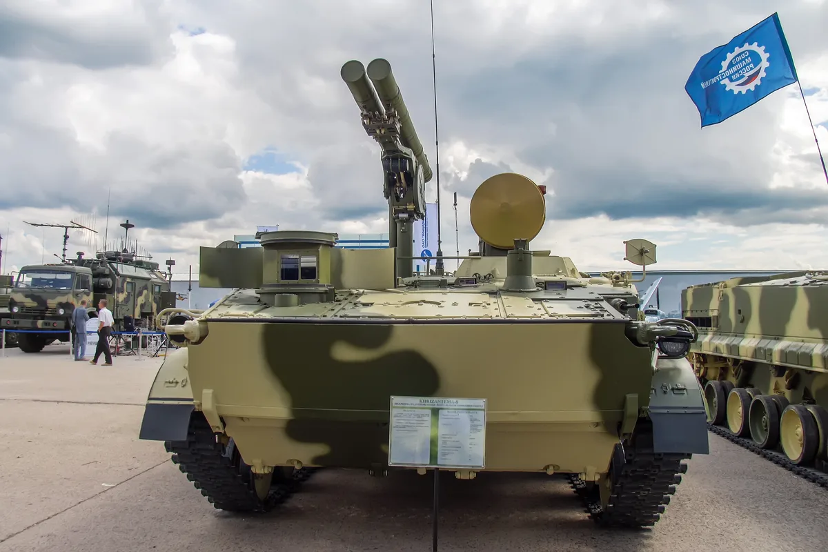 9P157-2 Khrizantema-S, Self-propelled anti-tank guided missile carrier, Armored Vehicles