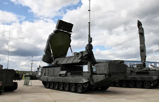 9S32M1 missile guidance radar, Tracked missile guidance radar, Air Defense - view 1
