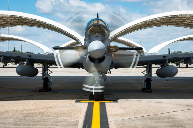A-29 Super Tucano, Turboprop light attack and armed reconnaissance aircraft, Aircraft & UAVs - view 3