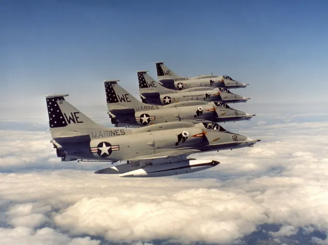 A-4 Skyhawk, Carrier-based light attack aircraft, Aircraft & UAVs - view 1