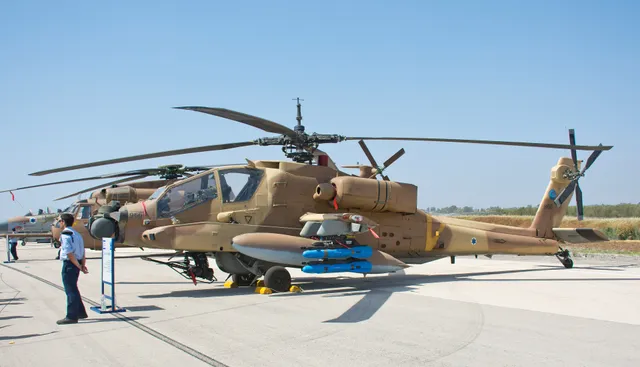 AH-64A Peten attack helicopter, Attack helicopter, Aircraft & UAVs - view 1