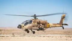 AH-64D Saraph attack helicopter, Attack helicopter, Aircraft & UAVs