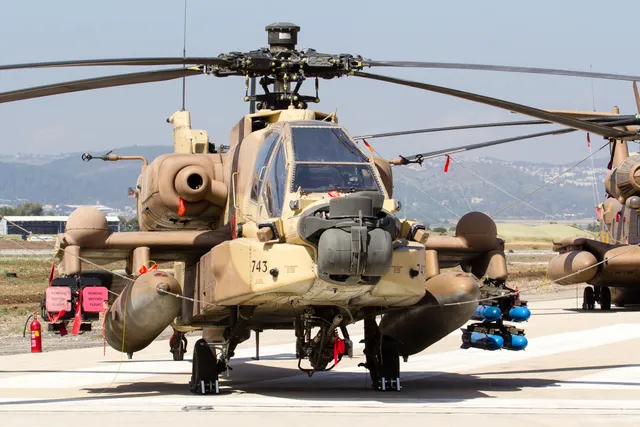 AH-64D Saraph attack helicopter, Attack helicopter, Aircraft & UAVs - view 1